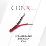 Speaker Cable 2x1mm CCA Red/Black 100M