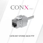 CAT6 KEY STONE JACK SHIELDED