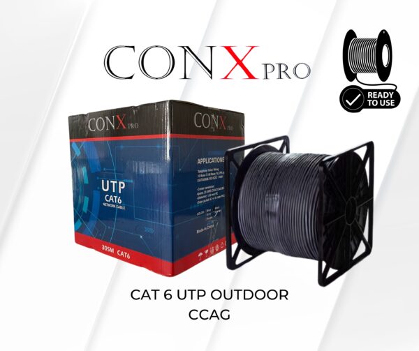 CAT6 OUTDOOR UTP CCAG 305m