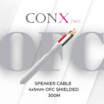 Speaker Cable 4x1mm OFC Shielded 300m