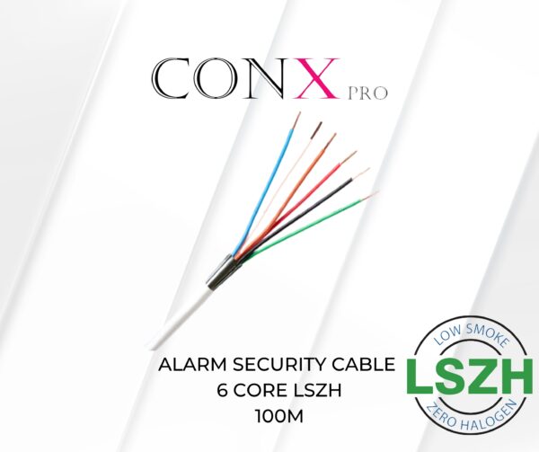 Alarm Security Cable  6 Core LSZH 100M