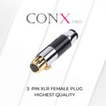 XLR FEMALE PLUG 3 PIN CONXpro