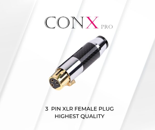 XLR FEMALE PLUG 3 PIN CONXpro