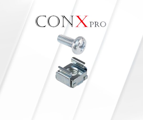 SCREWS/CAGE NUTS 50/50pcs
