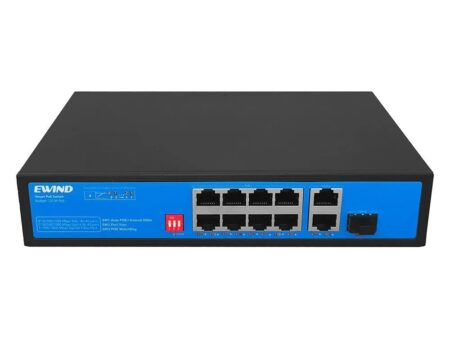 8 Port Gigabit PoE Switch with Build-in Power Supply