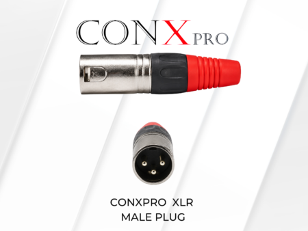 XLR MALE PLUG