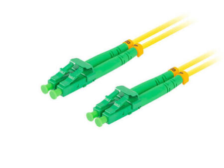 5m LC/APC-LC/APC DUPLEX FIBER OPTIC PATCH CABLE